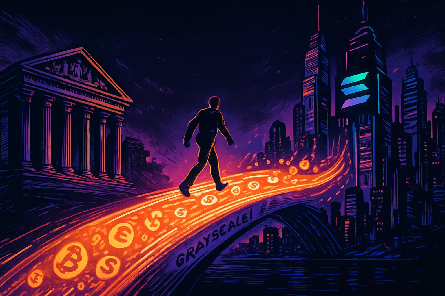 Grayscale a annoncé que son fonds Solana « GSOL » a lancé la fonction de staking aux États-Unis