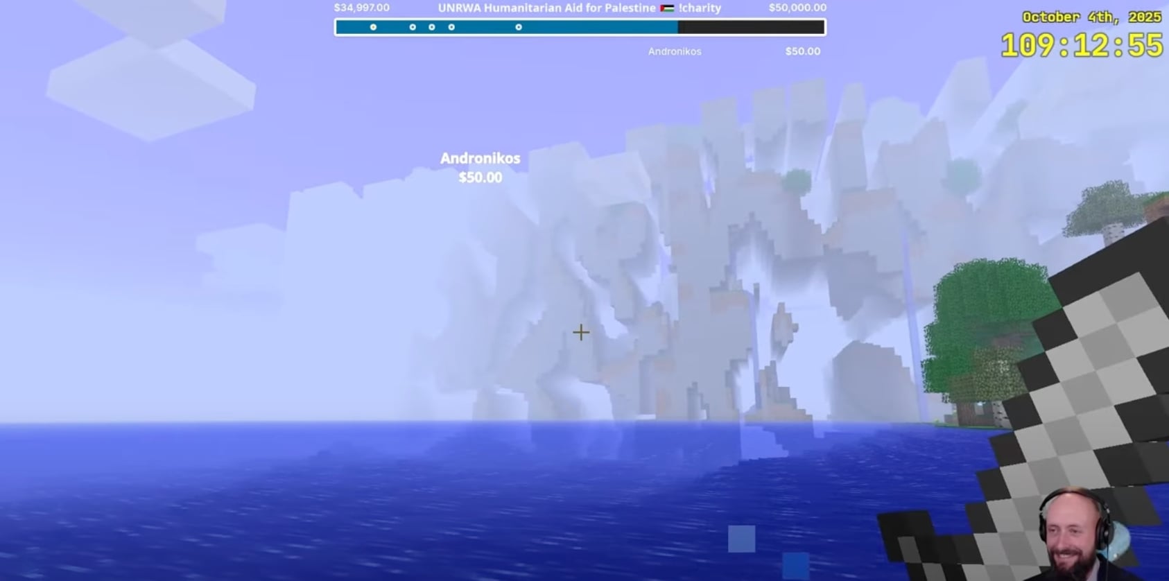 Le streamer Minecraft a passé 14 ans à marcher jusqu'aux 